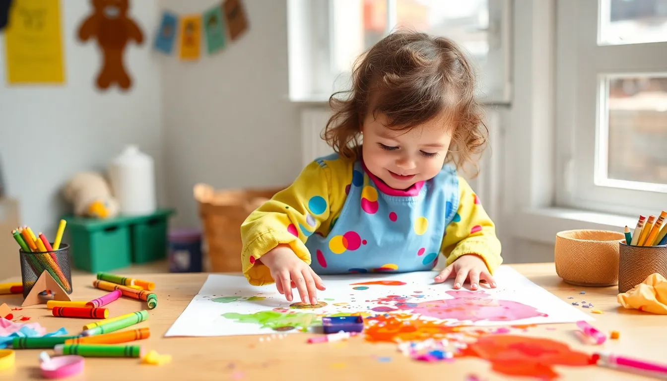process art for toddlers