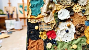 textured art ideas